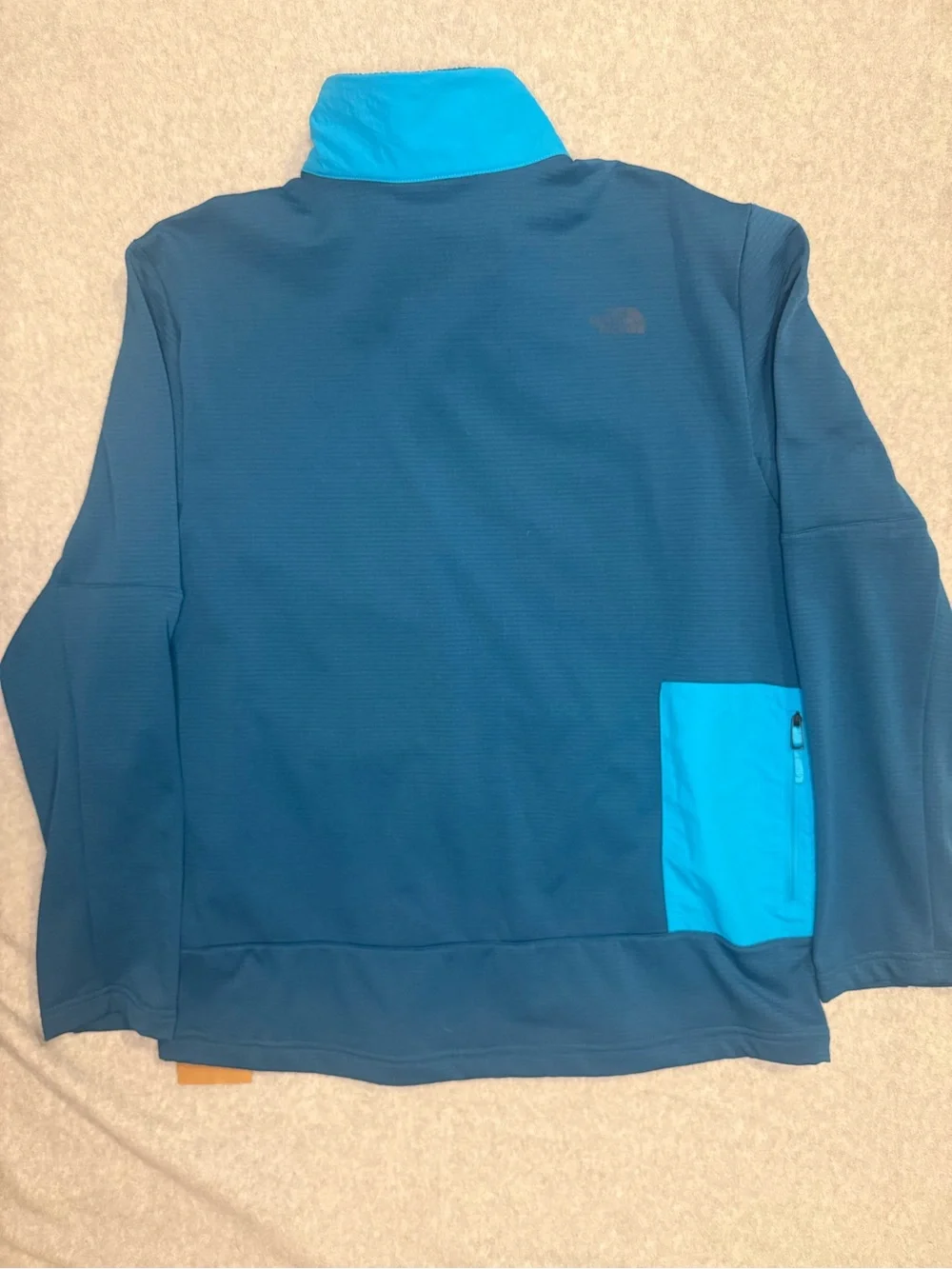 The North Face Men's Wayroute Teal Zip-Up Performance Jacket